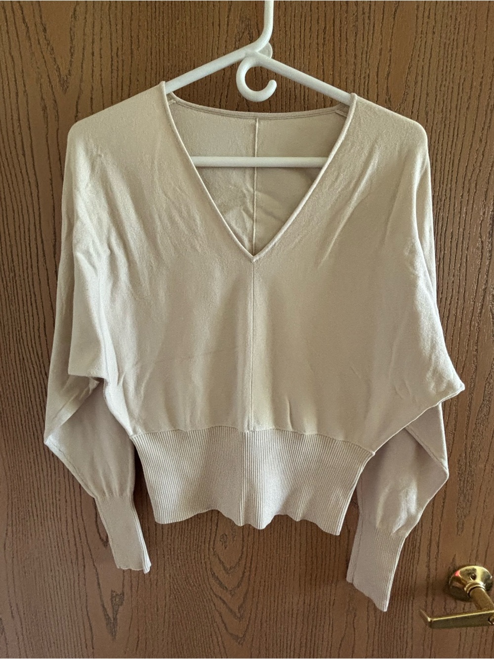 Express V-Neck Batwing Sweater - Small
